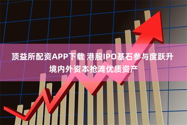 顶益所配资APP下载 港股IPO基石参与度跃升 境内外资本抢滩优质资产